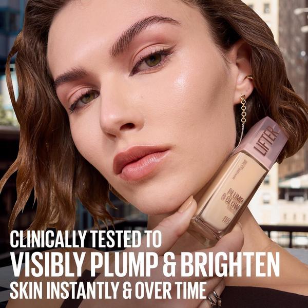 Maybelline Lifter Plump & Glow Foundation Hyaluronic Acid #7