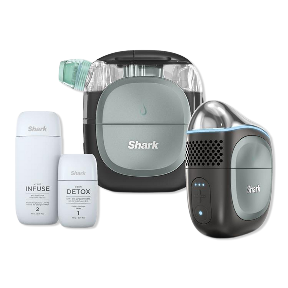 Shark Beauty FacialPro Glow At Home Hydro-Powered Facial System - Warm Black