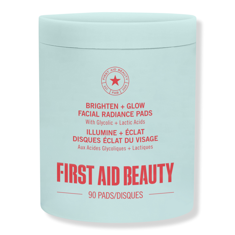 First Aid Beauty - 90 ct Facial Radiance Pads with Glycolic +