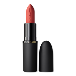 MAC Powder Kiss Hazy Matte Lipstick - Brickthrough