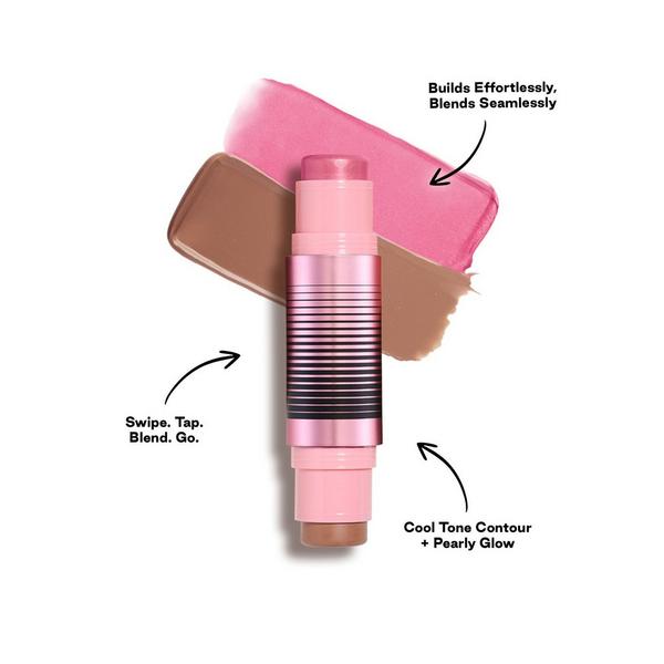 DIBS Beauty GlowTour Duo Shimmering Blush + Contour Stick #5