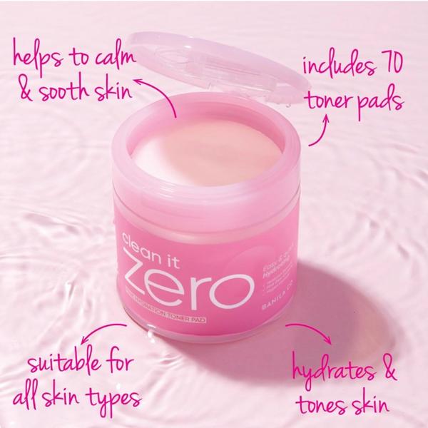 Banila Co Clean it Zero Pink Hydration Toner Pads #5