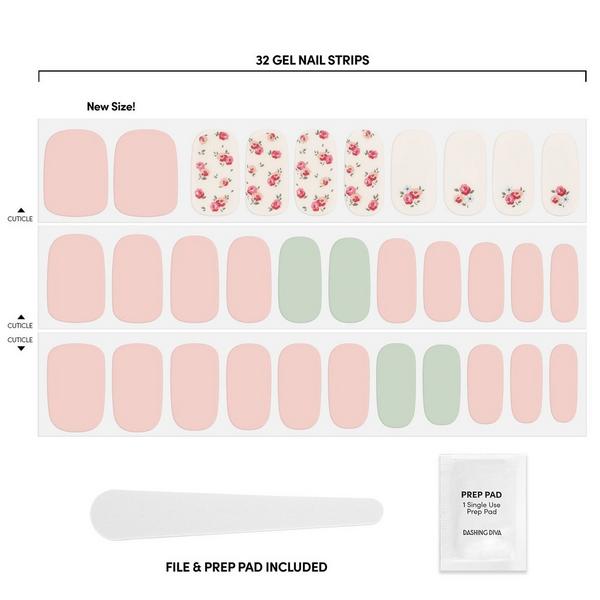 Dashing Diva GLOSS, Gel Nail Polish Strips, So Very Victorian #2