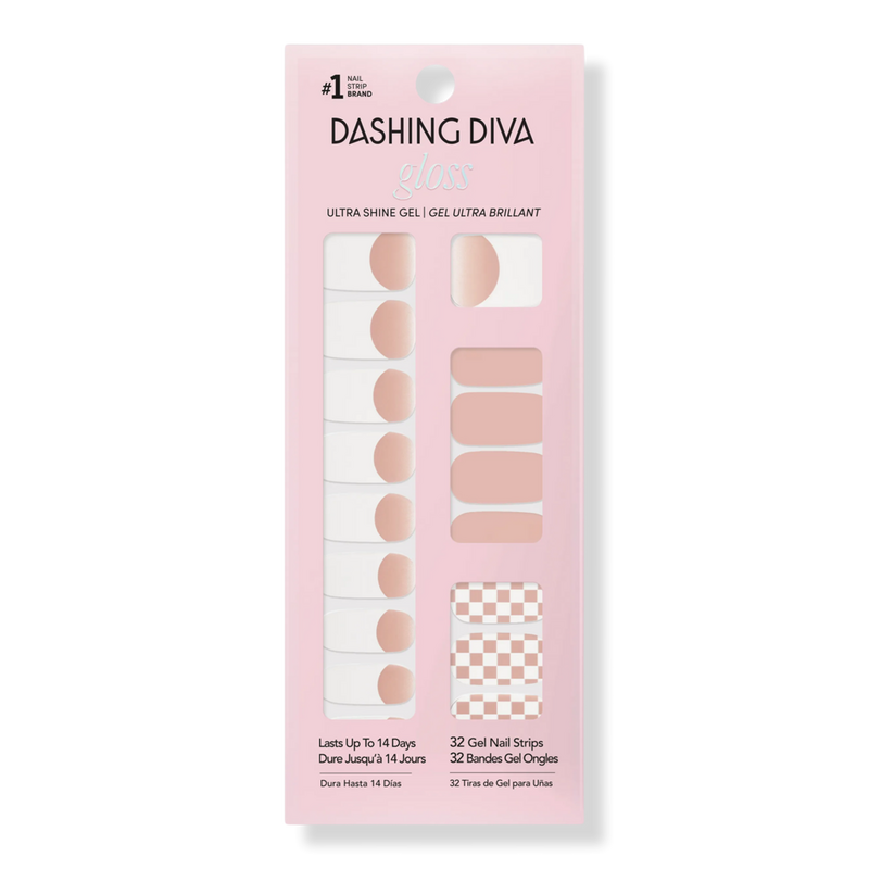 Dashing Diva - GLOSS, Gel Nail Polish Strips, Check, Please | Ulta
