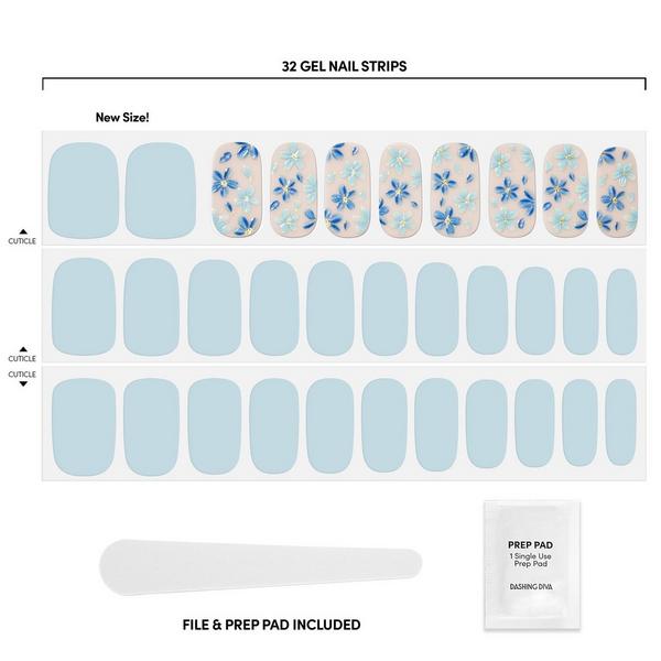 Dashing Diva GLOSS, Gel Nail Polish Strips, June Bloom #2