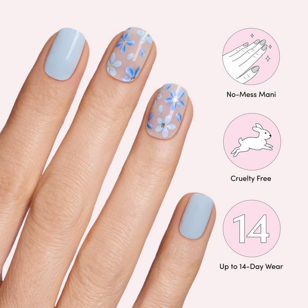 Dashing Diva GLOSS, Gel Nail Polish Strips, June Bloom #4