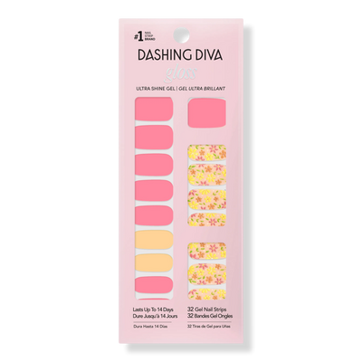 Dashing Diva GLOSS, Gel Nail Polish Strips, Busy Bee