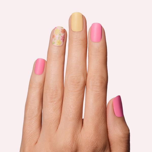 Dashing Diva GLOSS, Gel Nail Polish Strips, Busy Bee #3