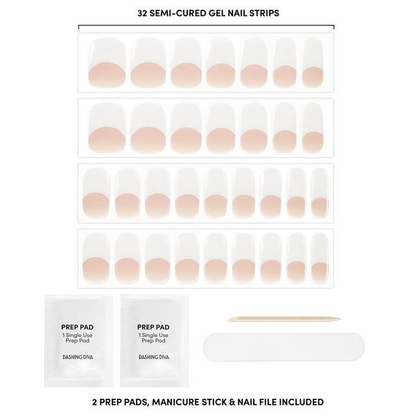 Dashing Diva GLAZE DESIGN, Semi-Cured Gel Nail Polish Stickers #2