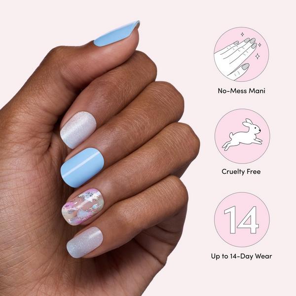 Dashing Diva GLAZE DESIGN, Semi-Cured Gel Nail Polish Stickers #4