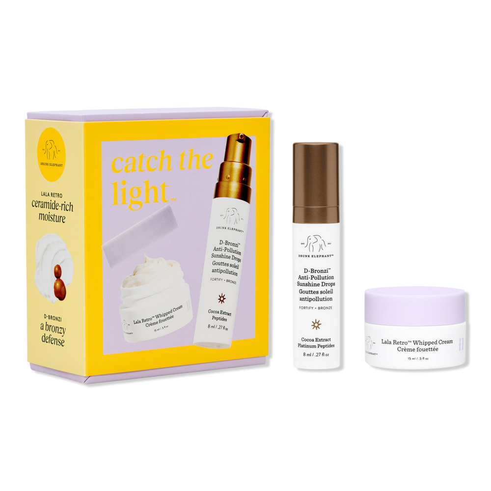 Drunk Elephant Catch the Light: Nourish and Bronze Kit
