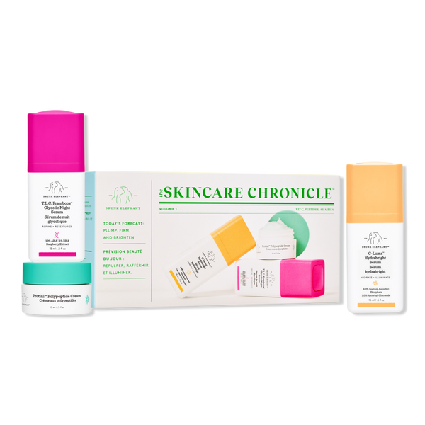 Drunk Elephant The Skincare Chronicles: Brighten & Exfoliate Kit #1