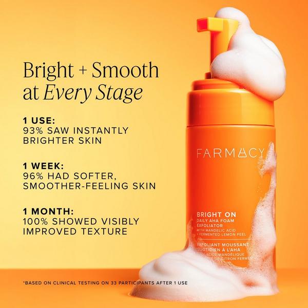 FARMACY Bright On Daily AHA Foam Exfoliator #5