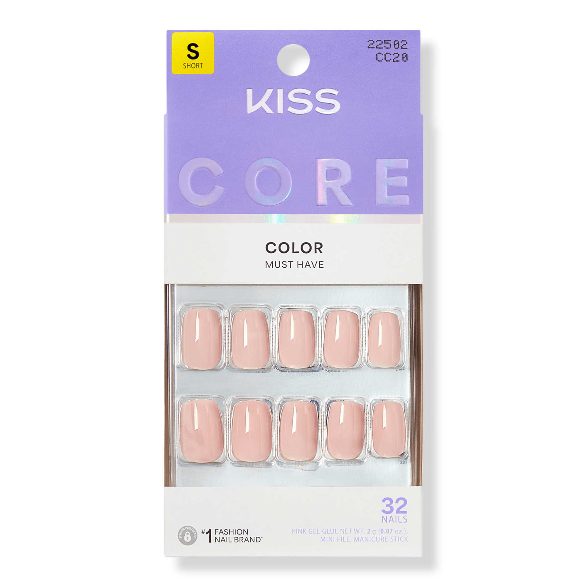 Kiss CORE Color Press On Nails #1