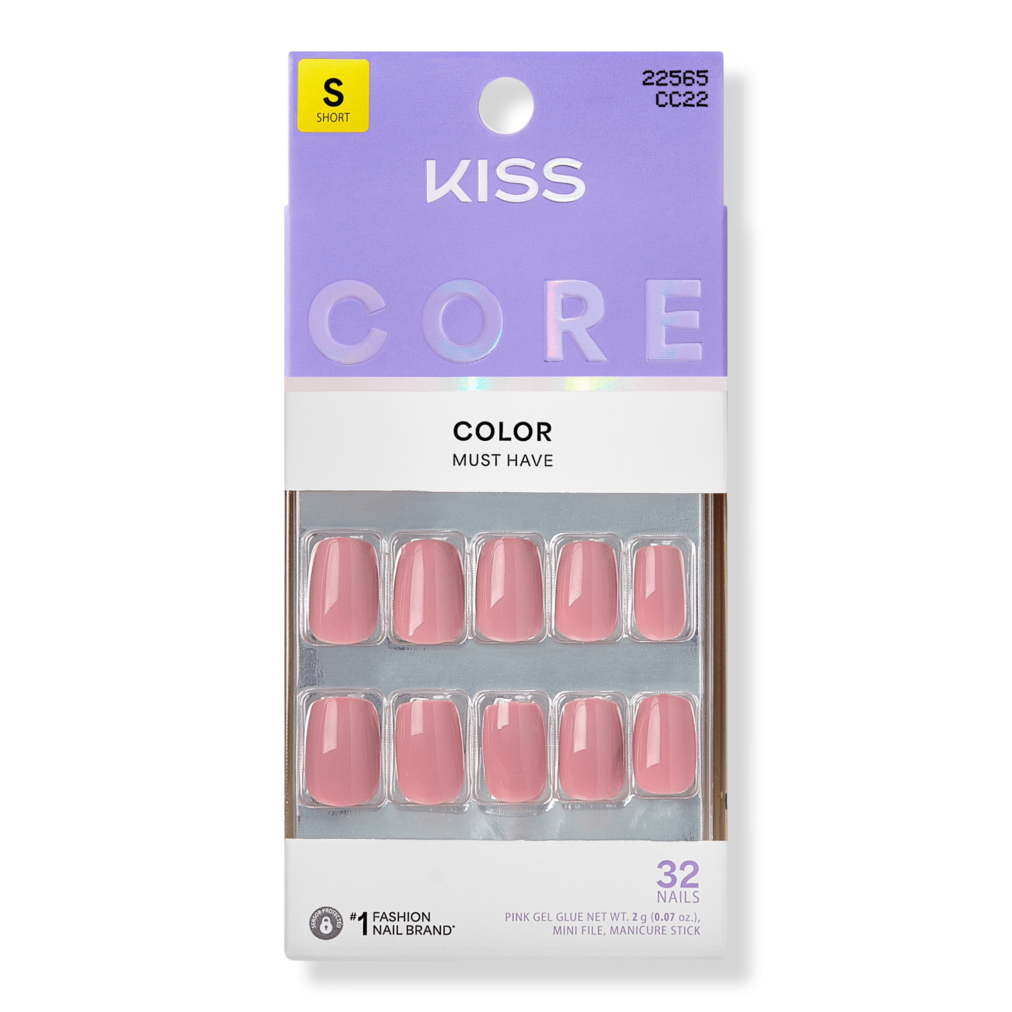 Kiss CORE Color Press On Nails #1