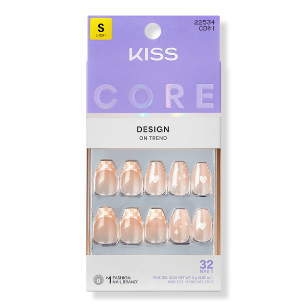 Kiss CORE Design Press On Nails #1