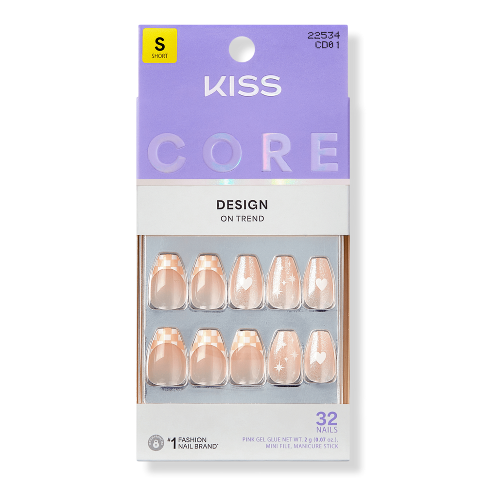 Kiss CORE Design Press On Nails