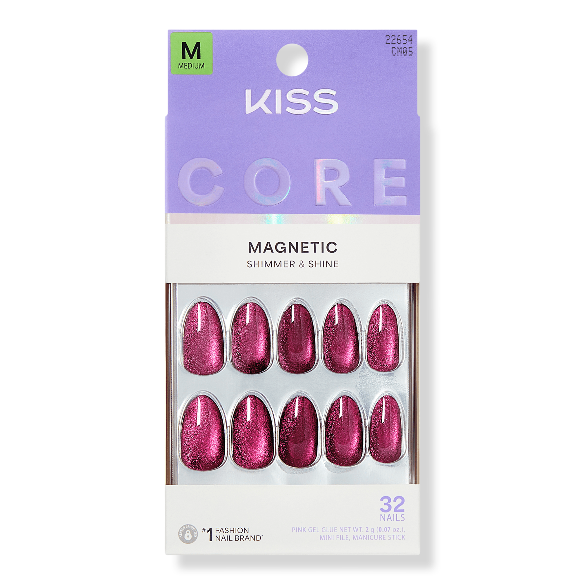 Kiss CORE Magnetic Press On Nails #1