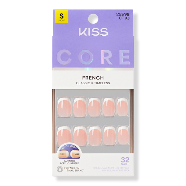 Kiss CORE French Press On Nails #1
