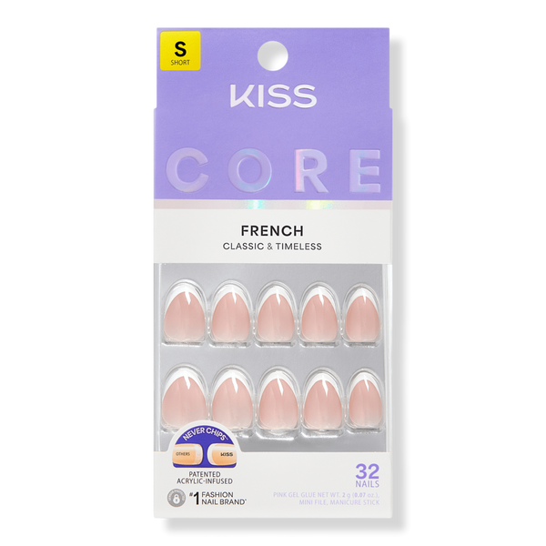 Kiss CORE French Press On Nails #1