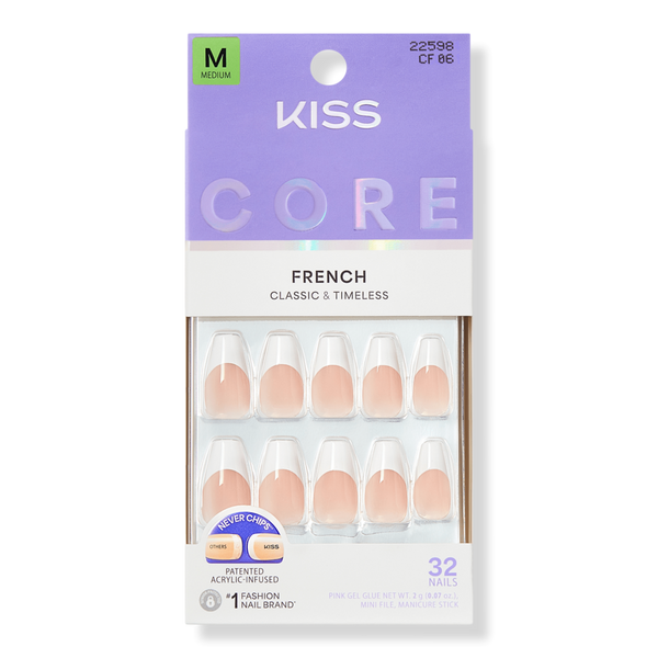 Kiss CORE French Press On Nails #1