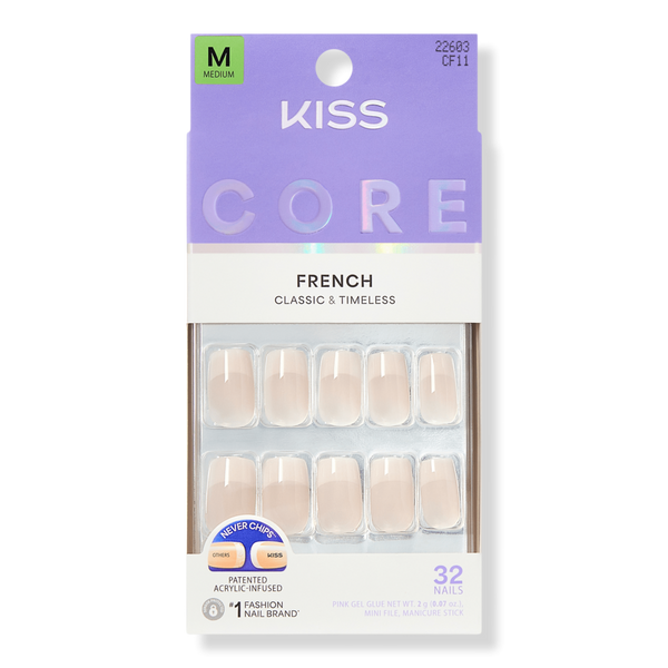 Kiss CORE French Press On Nails #1