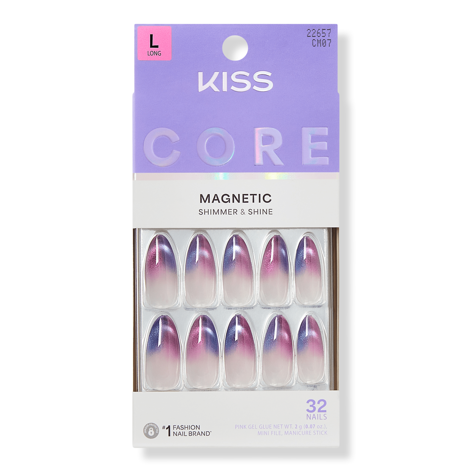Kiss CORE Magnetic Press On Nails #1