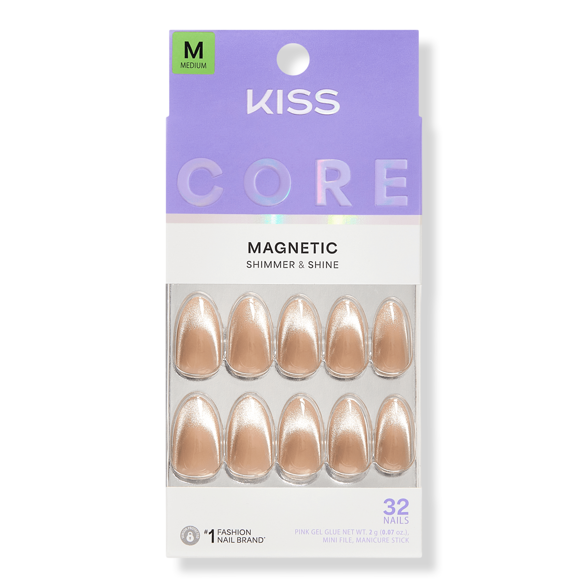 Kiss CORE Magnetic Press On Nails #1
