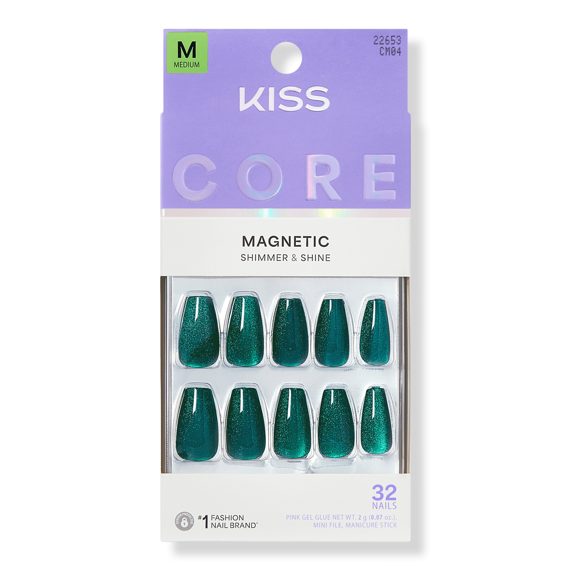Kiss CORE Magnetic Press On Nails #1