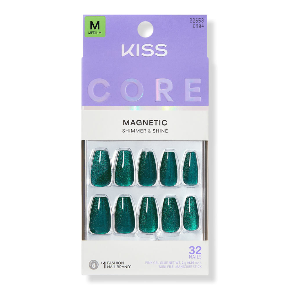 Kiss Core Magnetic Press On Nails - Shimmering