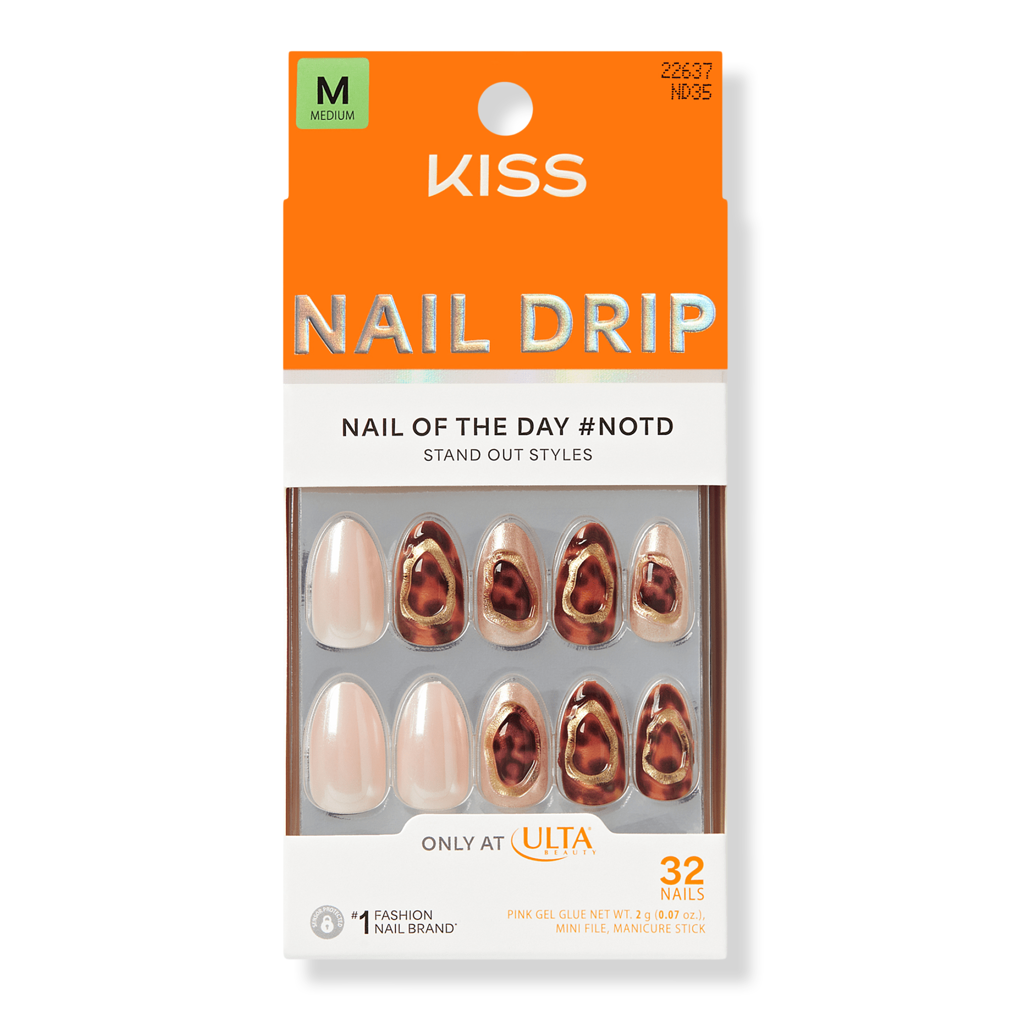 Kiss DRIP Press On Nails #1