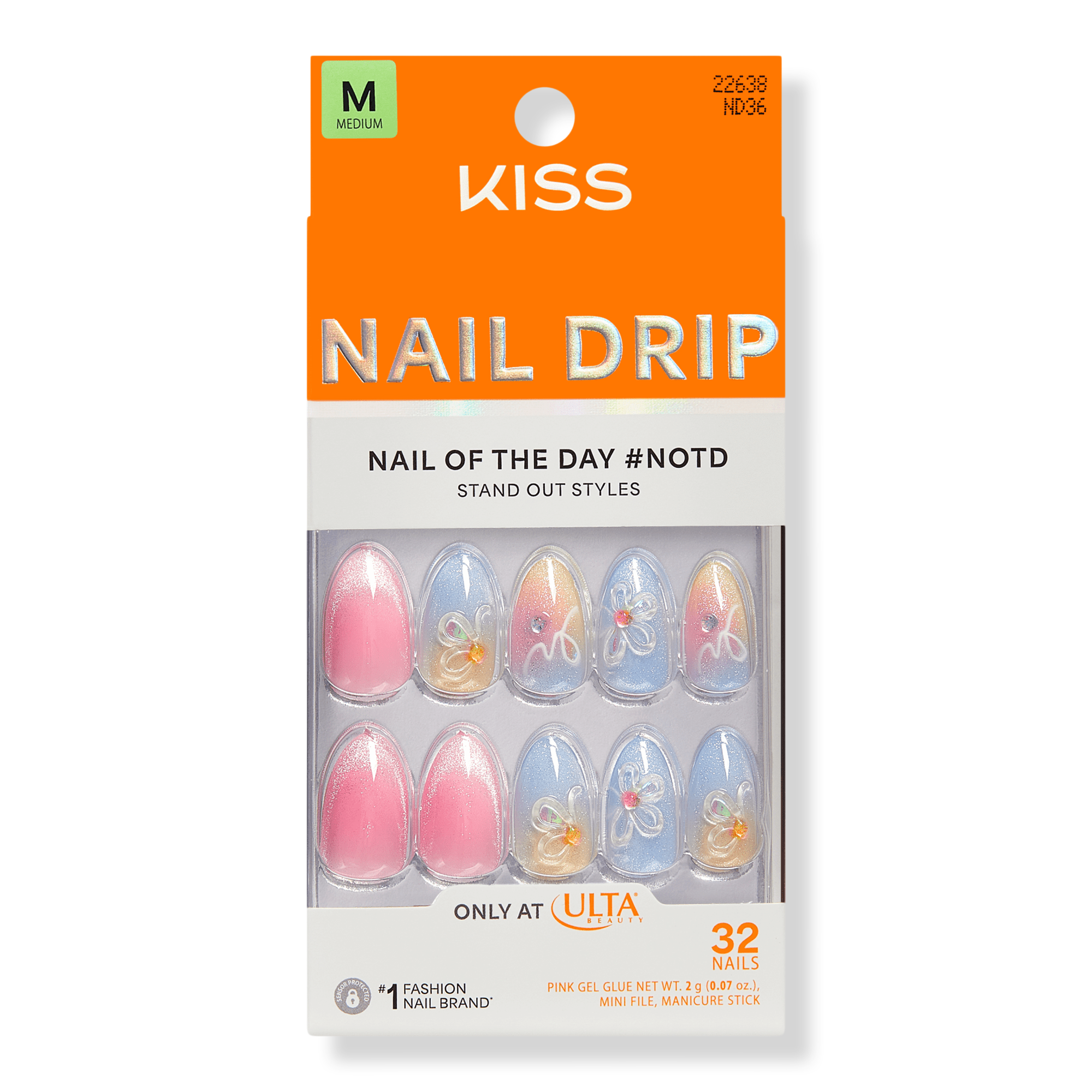 Kiss DRIP Press On Nails #1