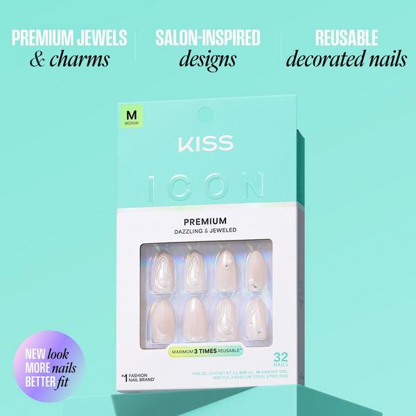 Kiss ICON Premium Press On Nails #8