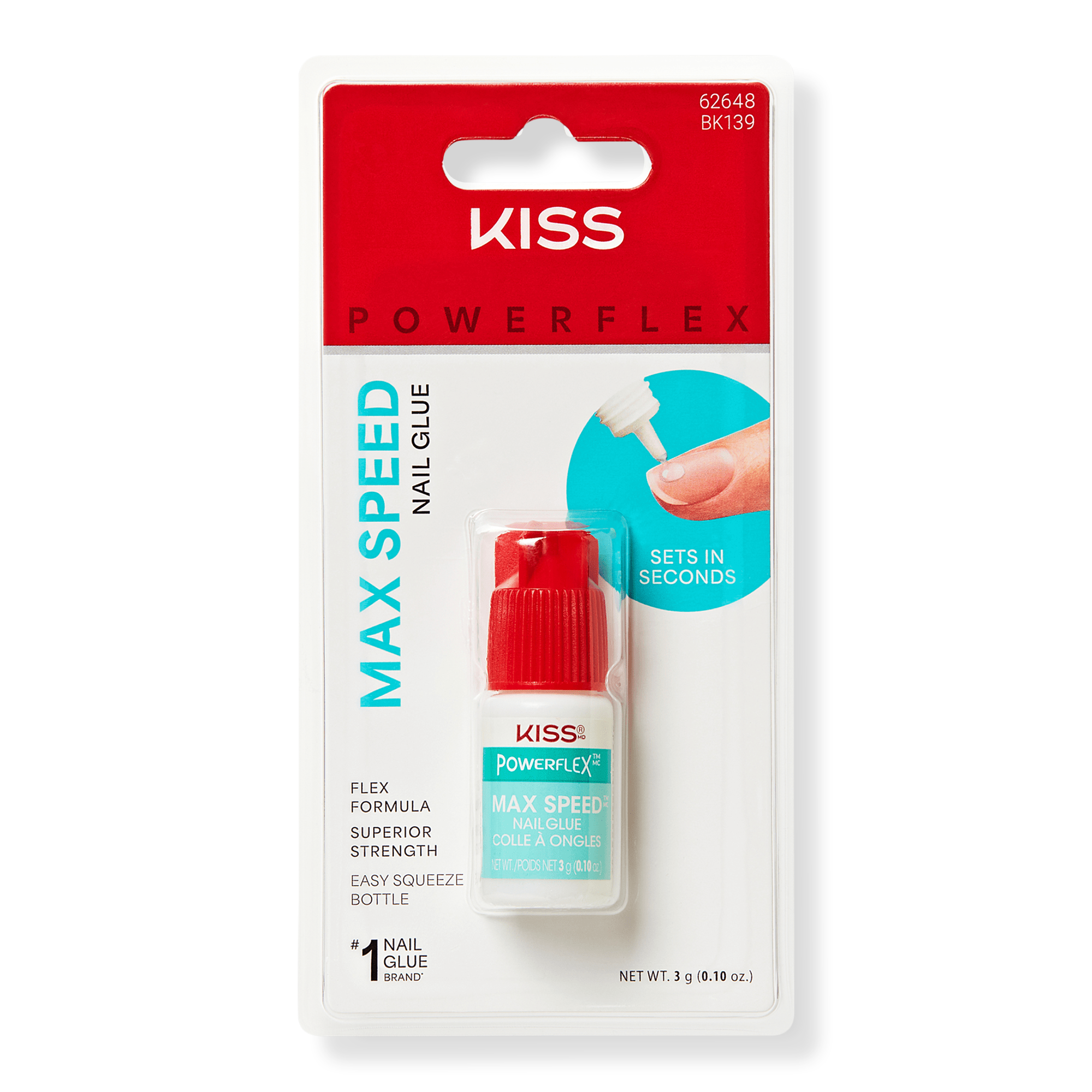 Kiss PowerFlex Maximum Speed Nail Glue #1