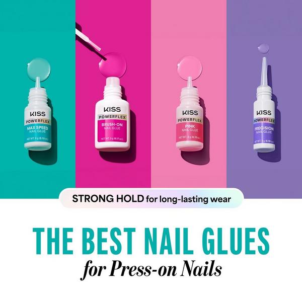 Kiss PowerFlex Maximum Speed Superior Strength Press On Nail Glue #8