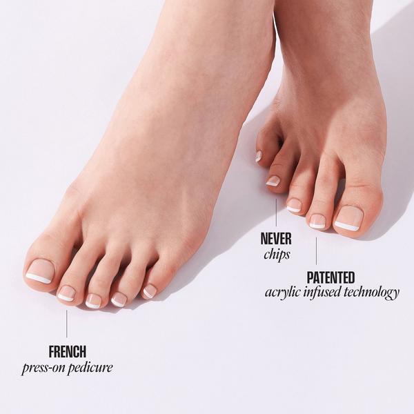 Kiss CORE French Press On Toenails #4