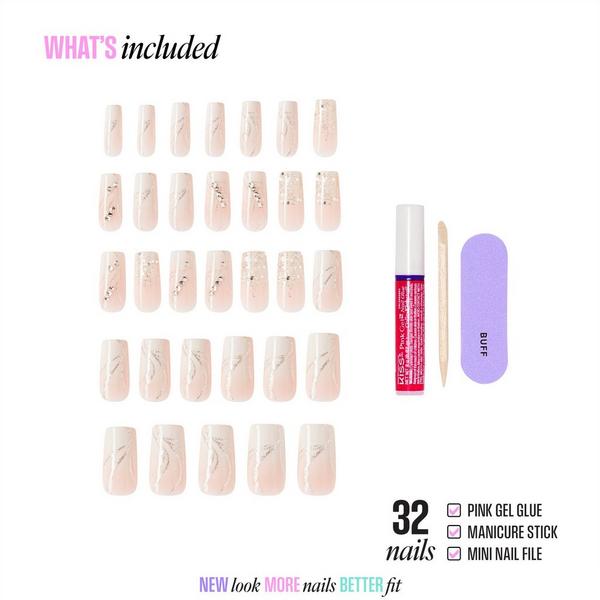 Kiss GLAM Jeweled Press On Nails #2