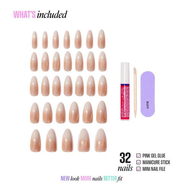 Kiss GLAM Embellished Press On Nails #2