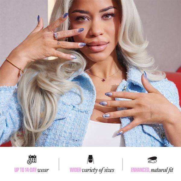 Kiss GLAM Embellished Press On Nails #7