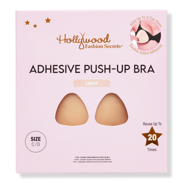 Hollywood Fashion Secrets Double-Sided Adhesive Push-Up Bra Light #1