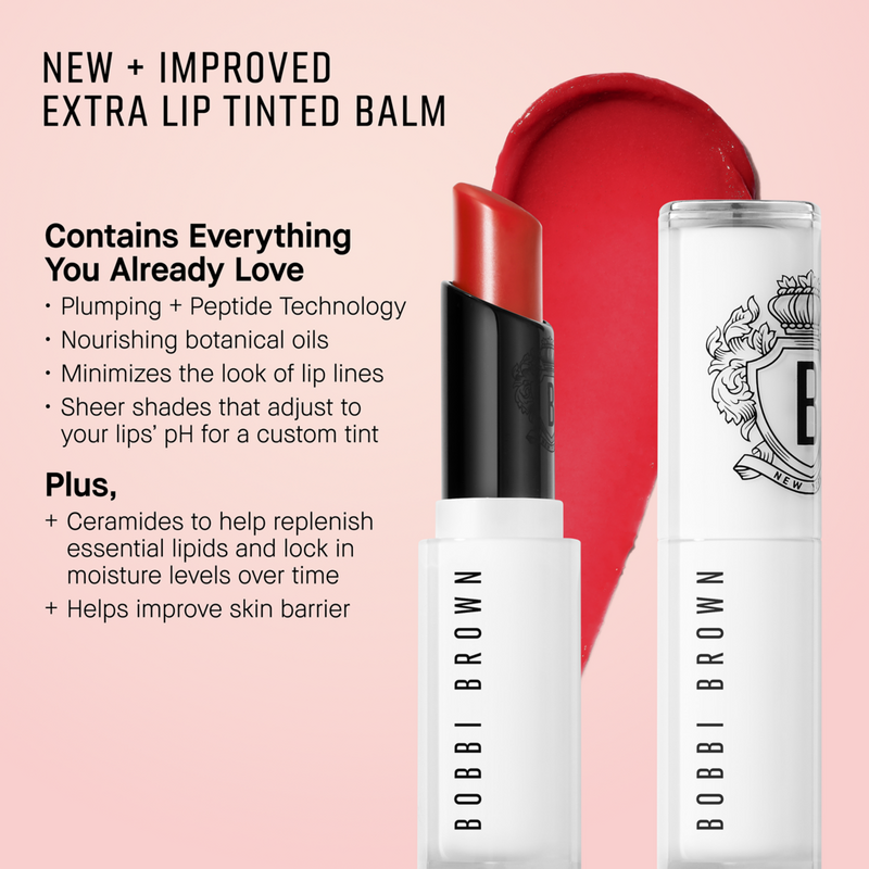BOBBI BROWN - Bare Peony Extra Lip Tinted Balm with Plumping +