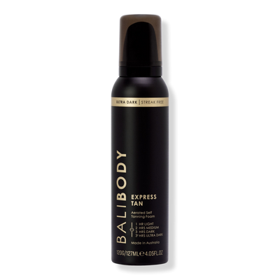 Bali Body Free Ultra Dark Express Aerated Self Tan Foam with $35 brand purchase