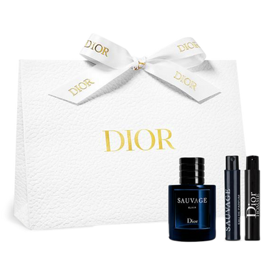 Dior Complimentary 4 piece gift with Dior Sauvage Eau de Parfum or Elixir shipped purchase