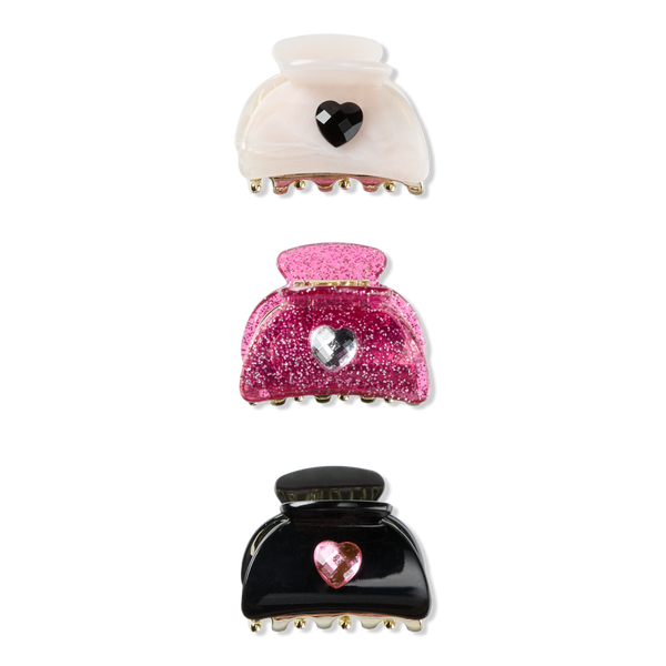 Scünci Heart Stone Claw Clips #1