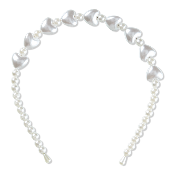 Scünci Heart Bead Headband #1