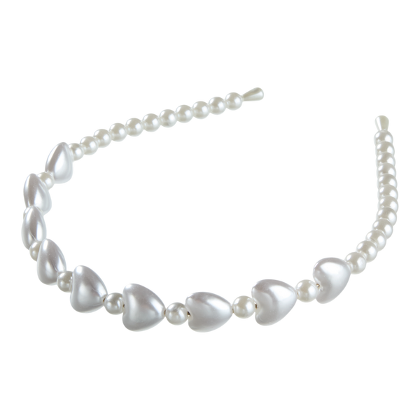 Scünci Heart Bead Headband #3