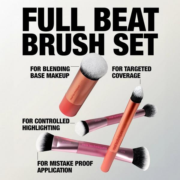 Set de brochas de maquillaje Full Beat 2