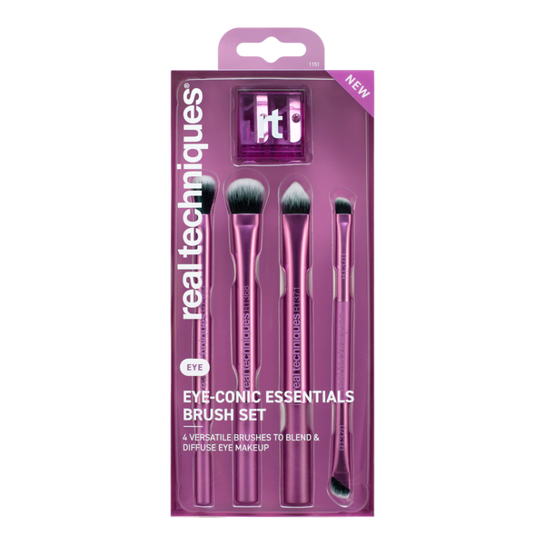 Real Techniques Eye-Conic Essentials Makeup Brush Set #6
