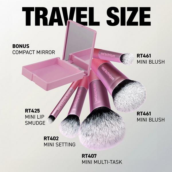 Real Techniques Cloudtopia Touchup Makeup Brush Set #2
