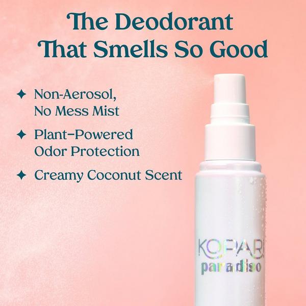 Kopari Beauty Paradiso Fresh Set All-Over Deodorant Mist #3